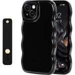 Trahoo - coque pour iphone 15 plus mignonne simple et ondulée avec dragonne ajustable poignée de maintien ... Trahoo - coque pour iphone 15 plus mignonne simple et ondulée avec dragonne ajustable poignée de maintien ...