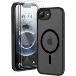 Trahoo - coque pour iphone 16e 2025 avec 2 verre trempé, compatible avec mag - safe, antichoc etui translucide ... Trahoo - coque pour iphone 16e 2025 avec 2 verre trempé, compatible avec mag - safe, antichoc etui translucide ...