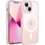 Trahoo - coque magn�tique pour iphone 13 mini 5, 4 pouces compatible avec magsafe, etui translucide mat ...