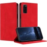 Trahoo - coque compatible avec samsung galaxy s20, etui protection housse premium en cuir pu, pochette ...