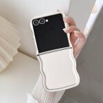 Trahoo - coque pour samsung galaxy z flip 7 5g, housse de protection wave frame etui en ultra lger et ...