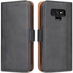 Trahoo - etui coque samsung note 9, protection housse en cuir portefeuille etui avec [fentes de cartes] ...