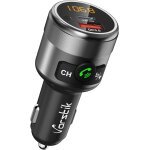 Transmetteur fm bluetooth adaptateur, c81 qc3. 0 usb chargeur de voiture sans fil mains libre adaptateur ... Transmetteur fm bluetooth adaptateur, c81 qc3. 0 usb chargeur de voiture sans fil mains libre adaptateur ...