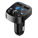 Transmetteur fm bluetooth pour voiture, modulateur audio, usb, chargeur de voiture rapide, kit d'appel ...
