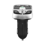 Transmetteur fm led compatible bluetooth, adaptateur de chargeur de voiture double usb, lecteur de musique ...