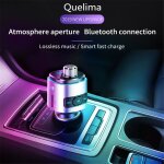 Transmetteur fm universel, modulateur aux, bluetooth, mains libres, kit de voiture, lecteur mp3, audio ...