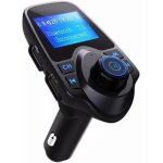 Transmetteur fm de voiture winnes transmetteur fm, bluetooth transmetteur fm radio adaptateur chargeur ...