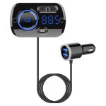 Transmetteur rcepteur de musique sans fil bluetooth fm pour voiture, adaptateur radio, lecteur de musique, ...