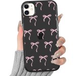 Transparente coque pour iphone 12 mini, aesthetic noeud papillon motif etui mignon design housse pour ...