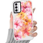 Transparente coque pour samsung galaxy s21 / s30 5g, aesthetic fleur flower rosa motif etui mignon design ...