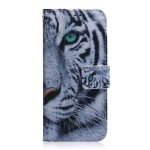 Trappe etui pour tecno pova 5 pro portefeuille cuir pu fentes pour cartes fermeture magntique peint ...