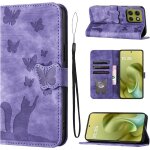 Trkk - coque pour motorola moto g86 5g 6, 67 pouces housse etui pu cuir de portefeuille protection avec ...