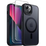 Ttdaz - 3 en 1 coque magn�tique pour iphone 13 mini 5, 4 pouces avec lot de 2 films de protection d'�cran ...