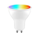Tuya gu10 ampoule led intelligente dimmable 5w ac100 - 130v wifi + bluetooth smart life app contr�le ...