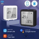 Tuya smart wifi capteur de température et d'humidité hygromètre d'intérieur thermomètre app télécommande ... Tuya smart wifi capteur de température et d'humidité hygromètre d'intérieur thermomètre app télécommande ...