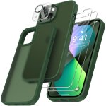 Twq - 4 en 1 coque pour iphone 16 avec 2 verre tremp� et 1 cam�ra protecteur, [coussin d'air int�gr�] ...