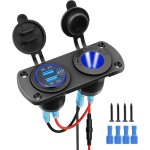Twq - allume cigare socket prise allume cigare 12v chargeur de voiture prise usb voiture prise de chargeur ...