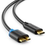 Tye - 1, 5m cble usb 3. 0 micro b - usb c vers micro b usb 3. 0 - 5 gbit / s - cble de charge cble ...