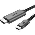 Tye - 2pcs câbles usb c vers hdmi (4k@60hz) 1. 8 m, câble type c hdmi (thunderbolt 4 compatible) pour ... Tye - 2pcs câbles usb c vers hdmi (4k@60hz) 1. 8 m, câble type c hdmi (thunderbolt 4 compatible) pour ...