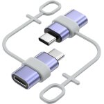 Tye - adaptateur lightning vers usb c lot de 2, adaptateur lightning usb c pour iphone 15 / 16 pro / ...