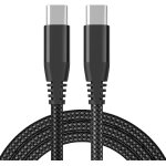 Tye - c�ble chargeur usb c vers usb c 2m, 60w usb 2. 0c c�ble de charge rapide compatible macbook ipad ...