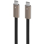 Tye - cble usb c vers usb c 40gbps 1m, 240w 100w 60w cble usb4 24pin pour thunderbolt4 emarker pd3. ...