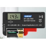 Tye - - testeur de piles numérique pour aa, aaa, c, d, pp3, 9v, 1. 5v, piles bouton - fonctionne sans ... Tye - - testeur de piles numérique pour aa, aaa, c, d, pp3, 9v, 1. 5v, piles bouton - fonctionne sans ...