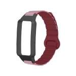 Typi - bracelet magn�tique + etui noir pour huawei band 6 / 7 et honor band 6 / 7, bracelet silicone ...