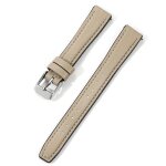Typi - bracelet de montre en cuir de vache, 10mm 12mm, ultra - fin, 14mm 16mm, mince, pour seiko ssvw165, ...