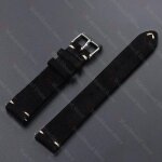 Typi - bracelet de montre en daim souple a dgagement rapide, bracelet en cuir de veau pour femme et ...