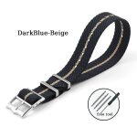 Typi - bracelet de montre en nylon de qualit suprieure pour bracelet en toile militaire de l'arme ...