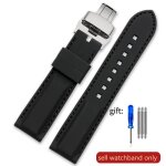 Typi - bracelet de montre universel en silicone pour homme, 22mm, pour citizen seatm fossil mido tianwang ...