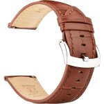 Tzf - bracelets de montre cuir de grain d'alligator 18mm 20mm 21mm 22mm, elgant bracelet montre cuir ...