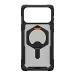 Uag coque plasma xte magsafe iphone 17 pro black pop orange