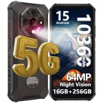 Ulefone armor x16 pro(2025)telephone portable incassable android 15, 5g ai smartphone 10360mah, 16go ...