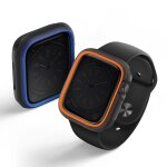 Uniq moduo coque watch avec lunette interchangeable watch 4 - 9 / se 44 / 45 mm smoke (orange / blue) ... Uniq moduo coque watch avec lunette interchangeable watch 4 - 9 / se 44 / 45 mm smoke (orange / blue) ...