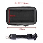 Untoom etanche moto moto t�l�phone etui a t�l�phone support de montage pour scooter r�troviseur support ...
