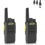 V12d walkie - talkie, kit radio pmr446 � longue port�e avec suppression intelligente du bruit et reconnaissanc ...