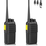 V1d talkie walkie rechargeable, portable avec fonction de clonage sans fil et silencieux numérique, pour ... V1d talkie walkie rechargeable, portable avec fonction de clonage sans fil et silencieux numérique, pour ...