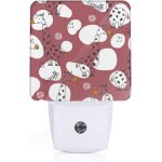 Veilleuse girafe mignonne avec capteur intelligent du crpuscule a l'aube, pour chambre a coucher, cuisine, ...