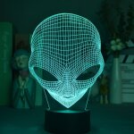Veilleuse led en 3d avec usb, contrôle par téléphone intelligent, couvre votre bouche, fans de dessin ... Veilleuse led en 3d avec usb, contrôle par téléphone intelligent, couvre votre bouche, fans de dessin ...