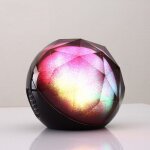 Veilleuse led colore en diamant, bluetooth, aliment par usb, bote a musique, haut - parleur, dcoration, ...
