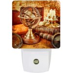 Veilleuse led a intensite variable - du crepuscule a l'aube - lampe murale a capteur automatique - vintage ...
