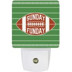 Veilleuse led a intensite variable en forme de football - du crepuscule a l'aube - lampe murale a capteur ...