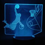 Veilleuse led tactile avec interrupteur usb, pour bureau, basket - ball, commande par tlphone intelligent, ...