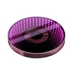 Veilleuse multifonction 9. 4cm, miroir de maquillage, t�l�phone, chargeur sans fil, cadeau