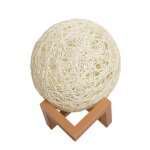 Veilleuses nordiques en bois a projection usb, boule ronde, lampe de table, projecteur vocal intelligent, ... Veilleuses nordiques en bois a projection usb, boule ronde, lampe de table, projecteur vocal intelligent, ...