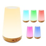 Veilleuse tactile intelligente, variateur a induction, rechargeable par usb, lampe de chevet