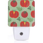 Veilleuse tomate du crpuscule a l'aube, capteur intelligent, pour chambre a coucher, cuisine, couloir, ...