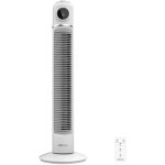 Ventilateur de colonne energysilence 1090 skyline retro smart white - 40 w, diamtre 81 cm, led et tlcommand ...